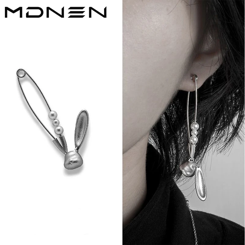 

2023 New Original Design Personality Rabbit Earrings Simple Cold Style Women Jewelry Party Gift