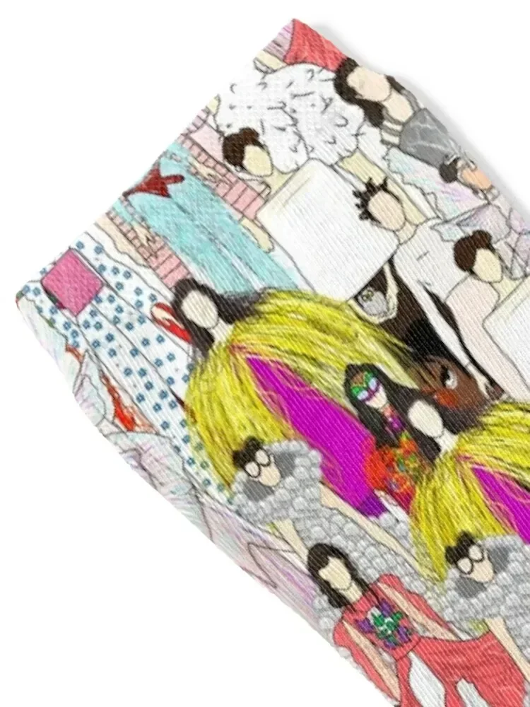 Bjork-A-thon Socks kids Toe sports moving stockings essential Socks For Women Men's