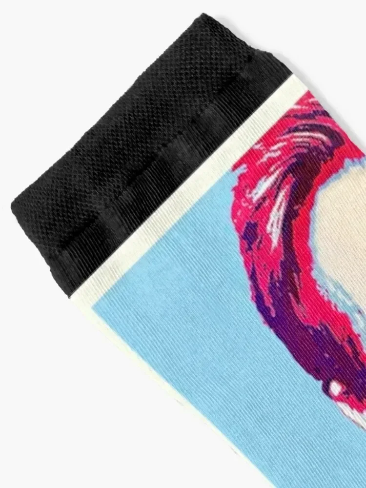 Kevin Bacon Fans Tribute in Shepard Fairey HOPE Poster Style Socks luxe cute Sports hockey Girl'S Socks Men's