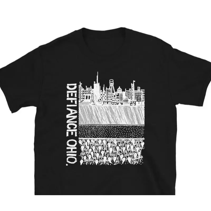 Defiance Ohio T Shirt Gothic Deathrock Goth Post Punk Music Unisex Tee