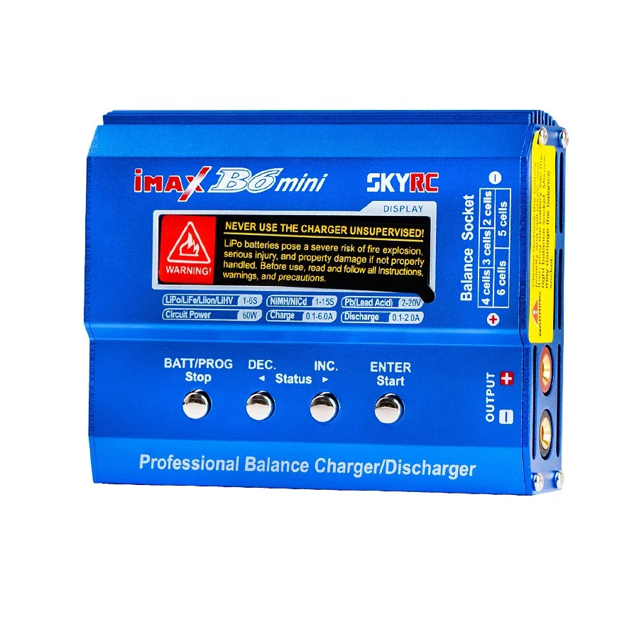 

Для SKYRC B6 Mini Smart Professional Balance Зарядное устройство Разрядник для RC Вертолет Дрон NiMH NiCD LiHV NiCd PB Электрические игрушки