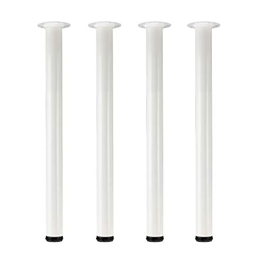 

70cm Adjustable Tall Metal Desk Legs Office Table Furniture Leg Set Set of 4 70cm