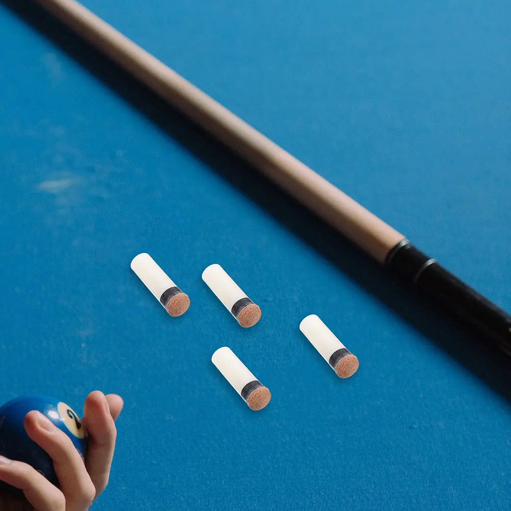 

5Pcs Replacement Pool Cue Tips High-Density Billiard Cue Fitting for Reliable Performance Perfect Gift for Players