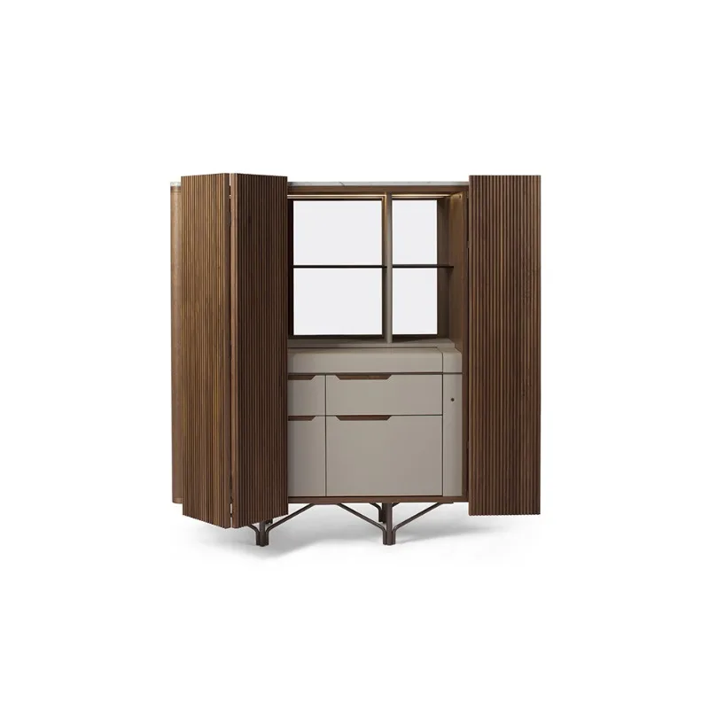 Italian light luxury sideboard designer modern and simple living room storage wine cabinet