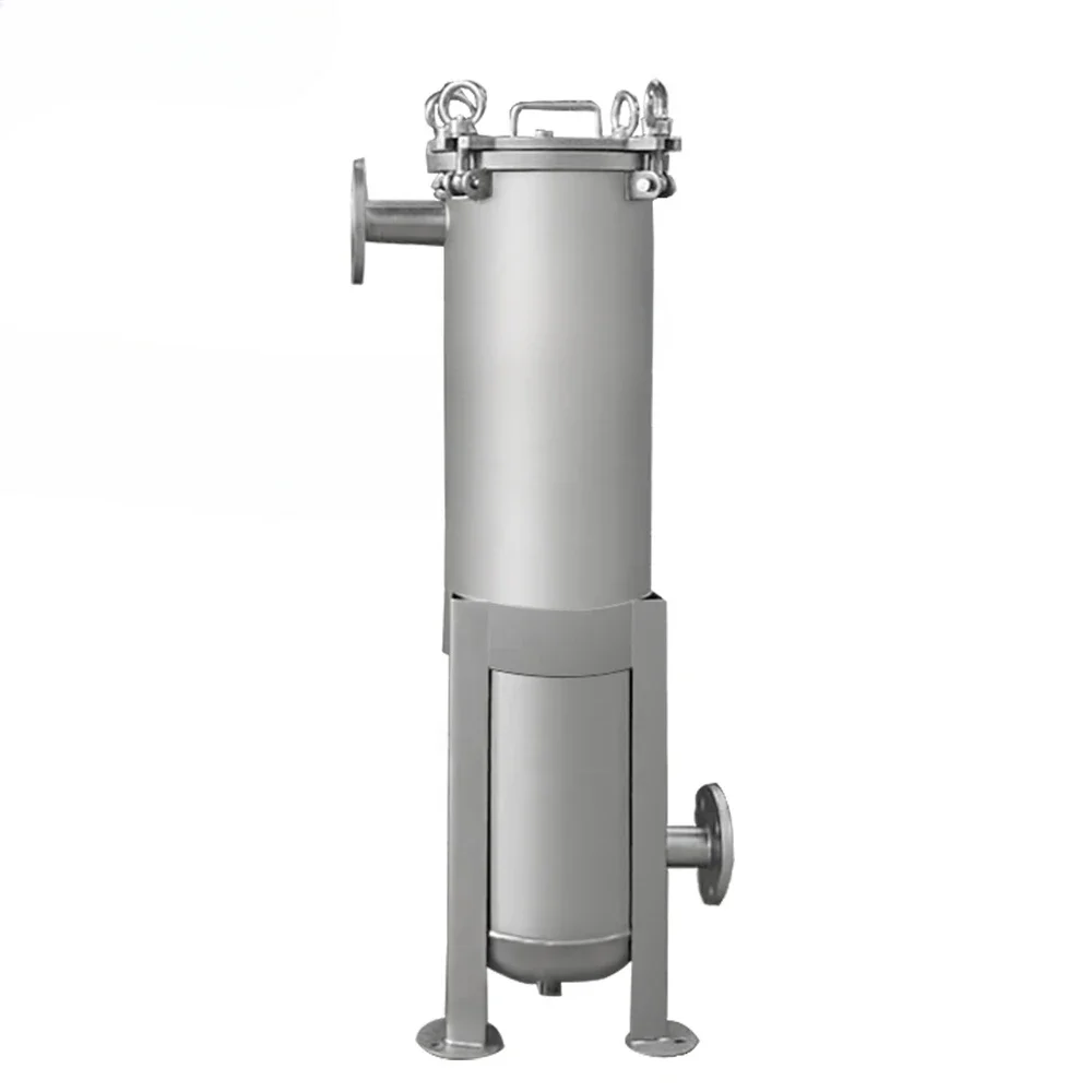 Food Herbal Juice Solution Industrial Duplex Filter Housing