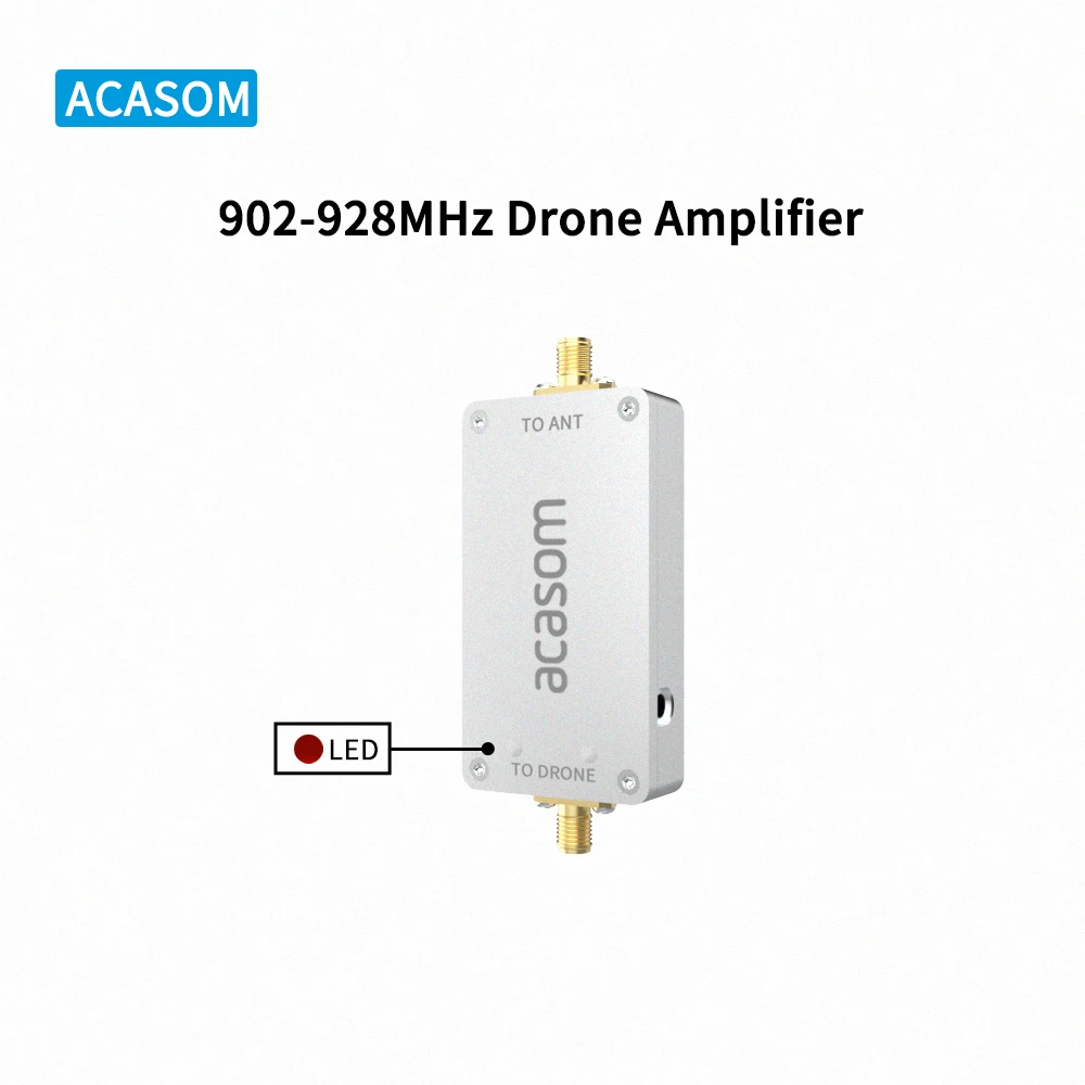 915MHz Drone 4000mw Ultra Low Noise  Amplifier Signal Extender