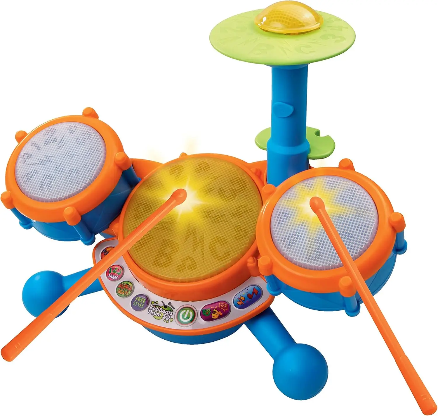 Cricket Baby Walker Balance Bike with 4 Wheels for Ages 12-24 months - Eggshell Bike + Drum Set - Ride On Toys f