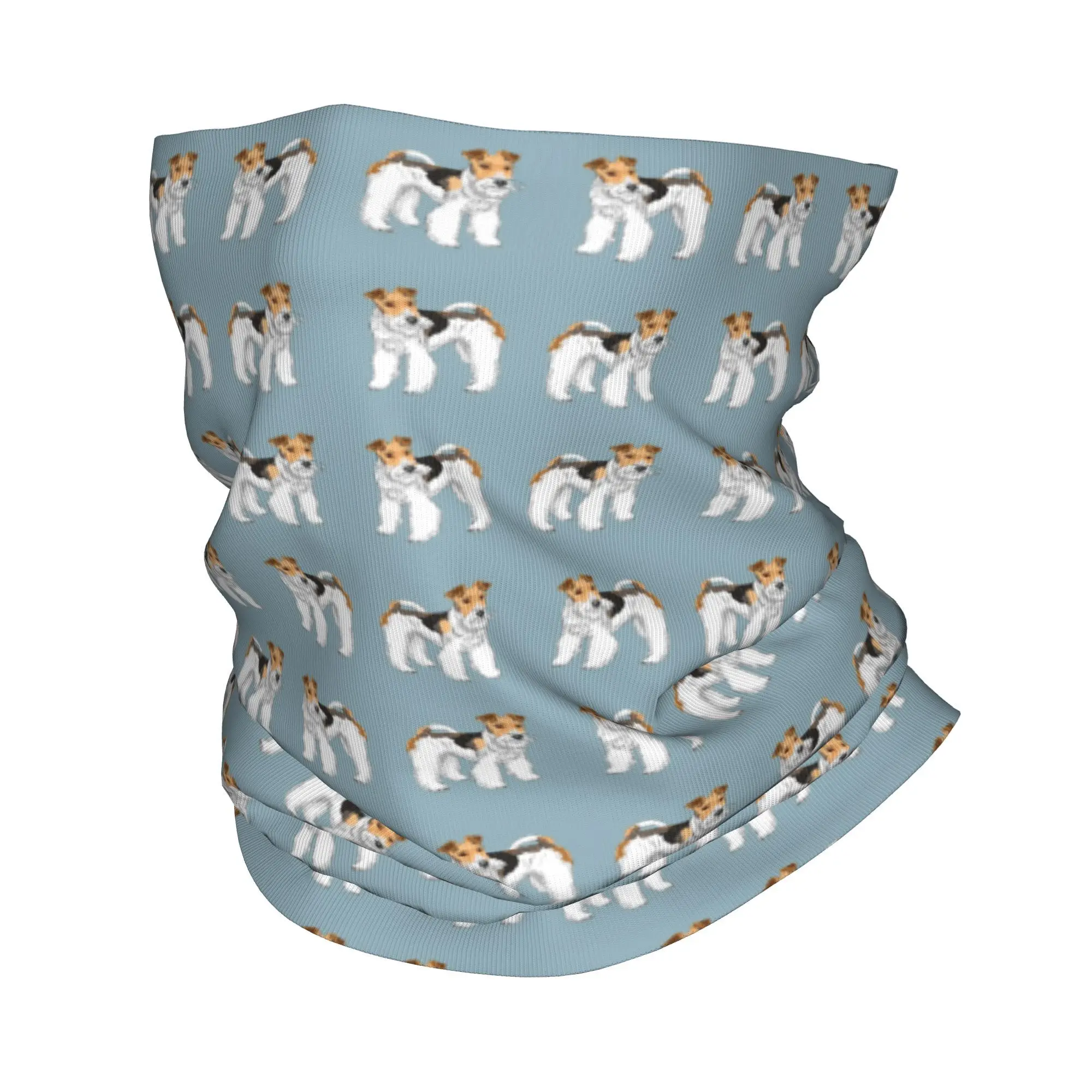 الرجعية سلك الشعر الثعلب جحر تصميم باندانا غطاء الرقبة المطبوعة التفاف وشاح متعدد الاستخدام أغطية الرأس ركوب الدراجات
