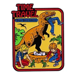 C3839 Anime Icons Manga Time Travel Cute Metal Enamel Pins Badge Brooch Pines Backpack Bag Collar Lapel Jewelry Gifts for Friend