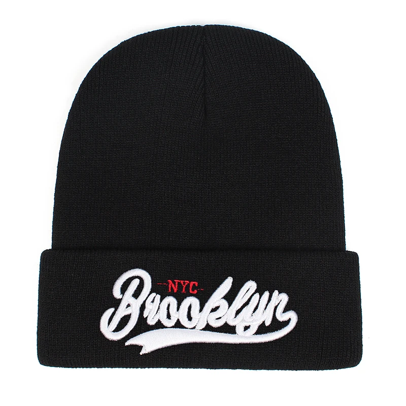 High Quality 2022 Brooklyn NYC Embroidery Beanies Hat Men Woman Fashion winter Warm hat Knitted Soft Caps Bone Ski Skullies wool