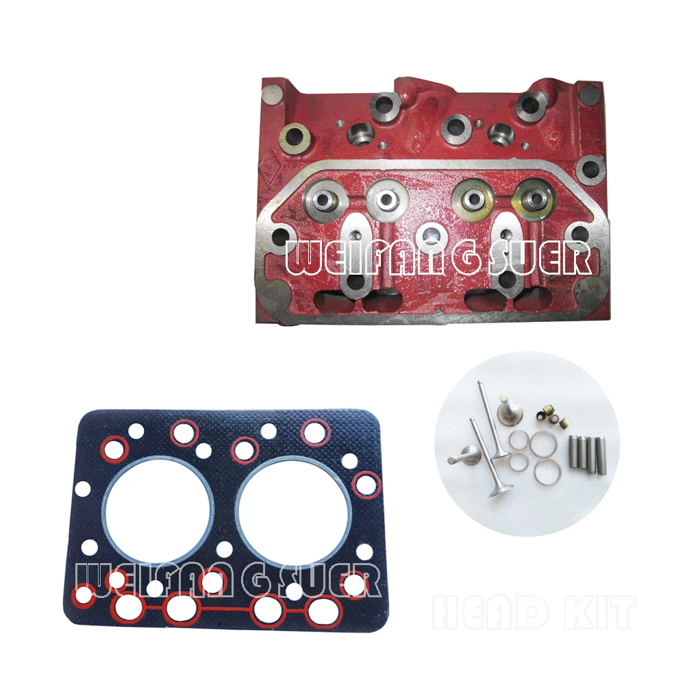 295-03101, Cylinder Head for Shenniu Bison Tractor SN254 with Hubei Brand Engine HB295T