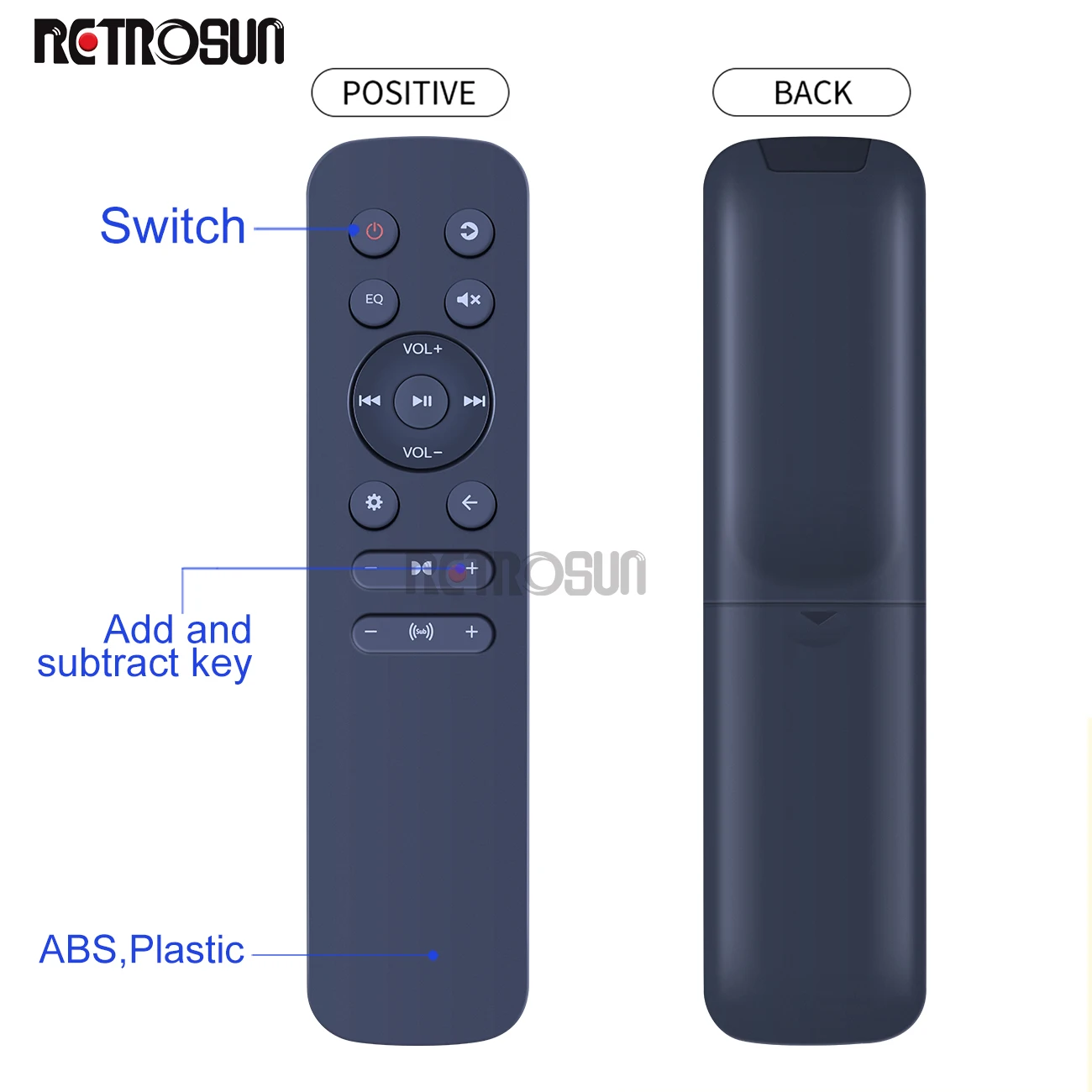 جهاز تحكم عن بعد جديد لمكبر الصوت فيليبس 3.1.2 مع مضخم صوت لاسلكي TAB8947/98 TAB8967 5.1.2