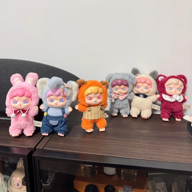 

Подлинная серия Dora Animals, виниловая плюшевая слепая коробка, сумка, подвеска, милая кукла, настольный орнамент, модель, гаражный комплект, кавайный подарок для девочки