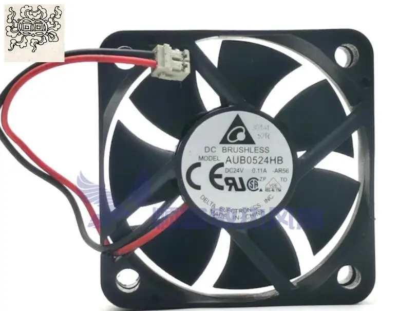

Ltsf For Delta Electronics AUB0524HB DC 24V 0.11A 50x50x15mm 2-Wire Server Cooling Fan