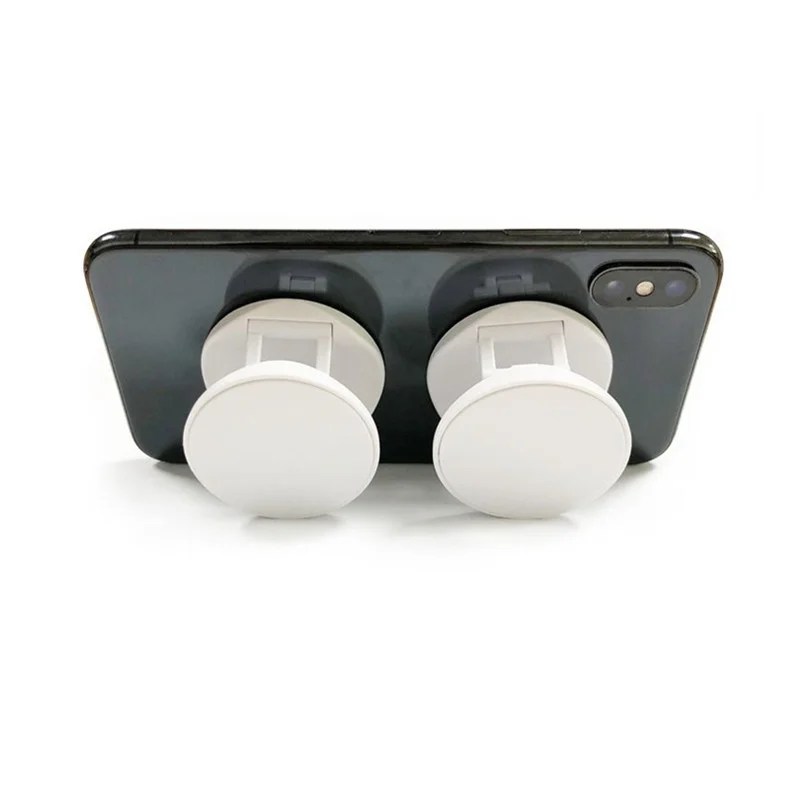 10-100Pcs กลมเปล่าวัสดุโทรศัพท์มือถือพับยืดวงเล็บโทรศัพท์ผู้ถือบอลลูนสนับสนุน