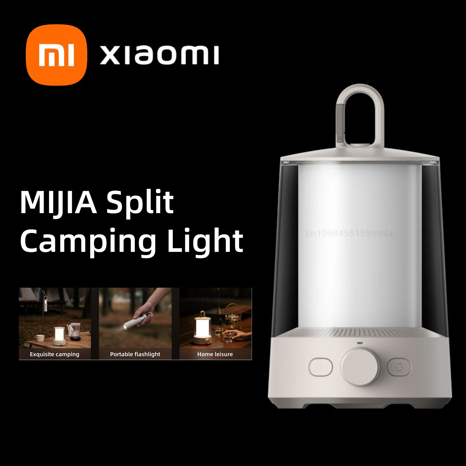 

Xiaomi Mijia Camping Light Bluetooth Separate Double Light Intellect Tent Lamp Adjustable Outdoor Camping Light Work With Mijia