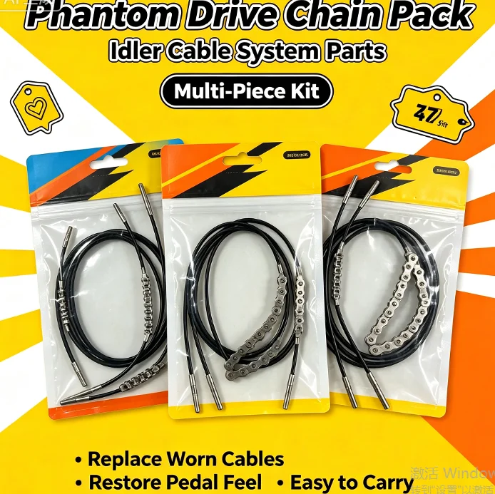 Dock‑Ready Phantom Drive Idler Cable Spare Repair Cable for Pedal Kayak System Outdoor Kayaking Propulsion Hardware Accessory
