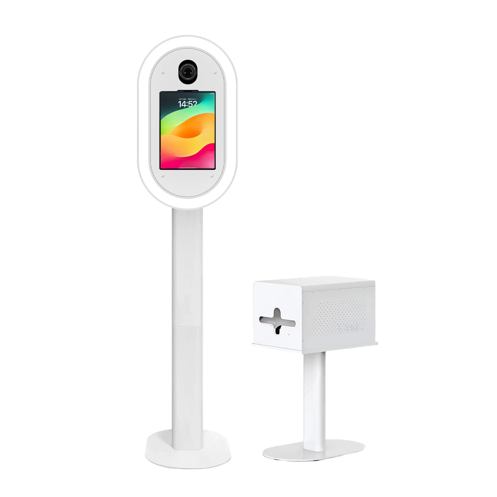 2025 Upgraded Salsa DSLR iPad Photobooth, Portable Machine Equipped with Flight Cases for Events