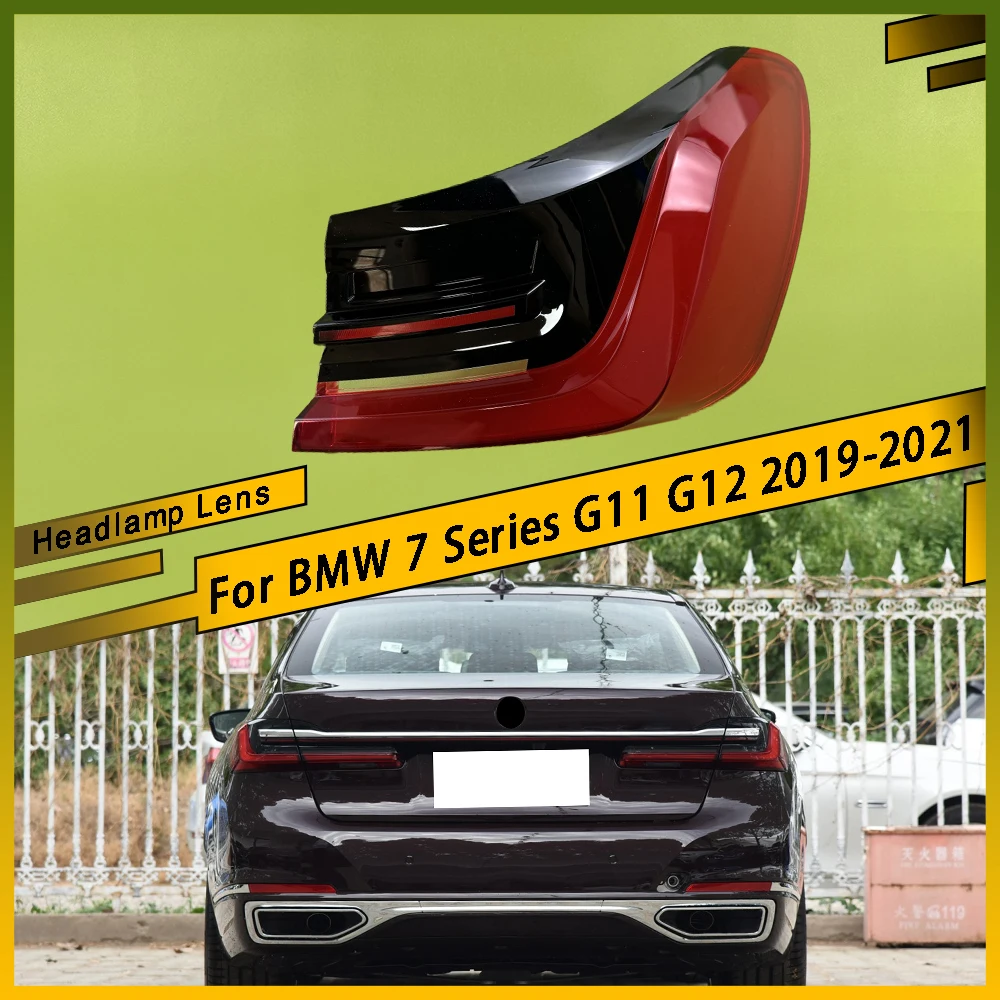

Outside Taillight Shell Rear Signal Parking Lights Cover Replace The Original Lampshade For BMW 7 Series G11 G12 2019 2020 2021
