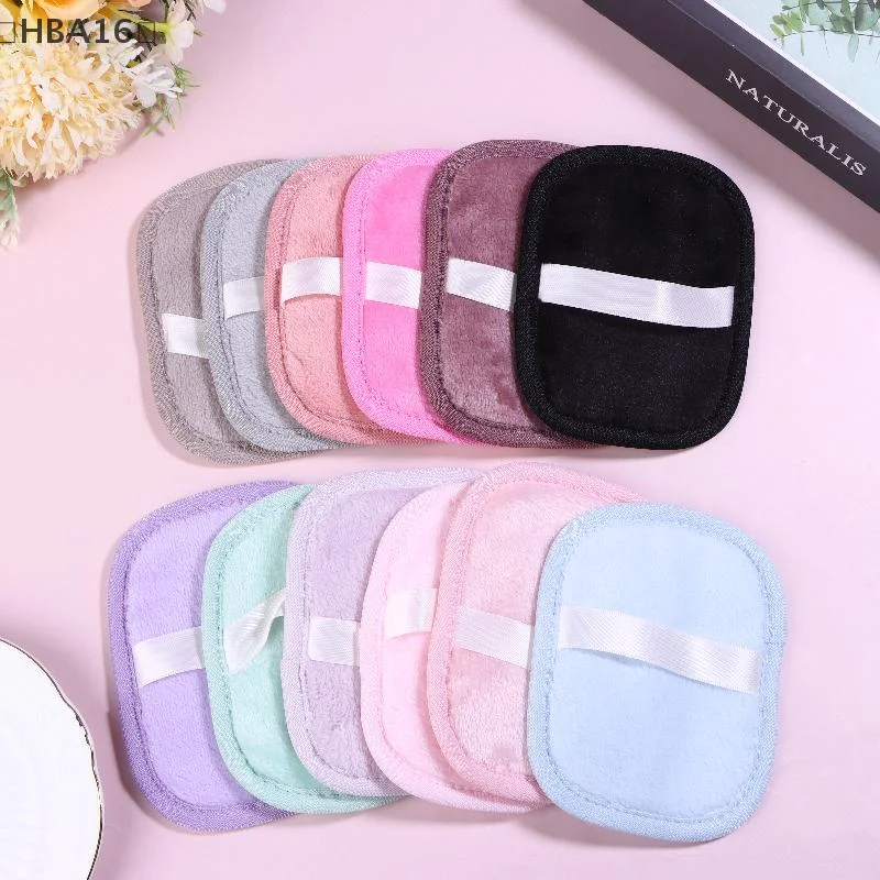 HBA16 Deel1pcs paño de toalla facial almohadillas desmaquillantes reutilizables toalla de maquillaje lavable cosméticos toallas de maquillaje lavables almohadillas de limpieza