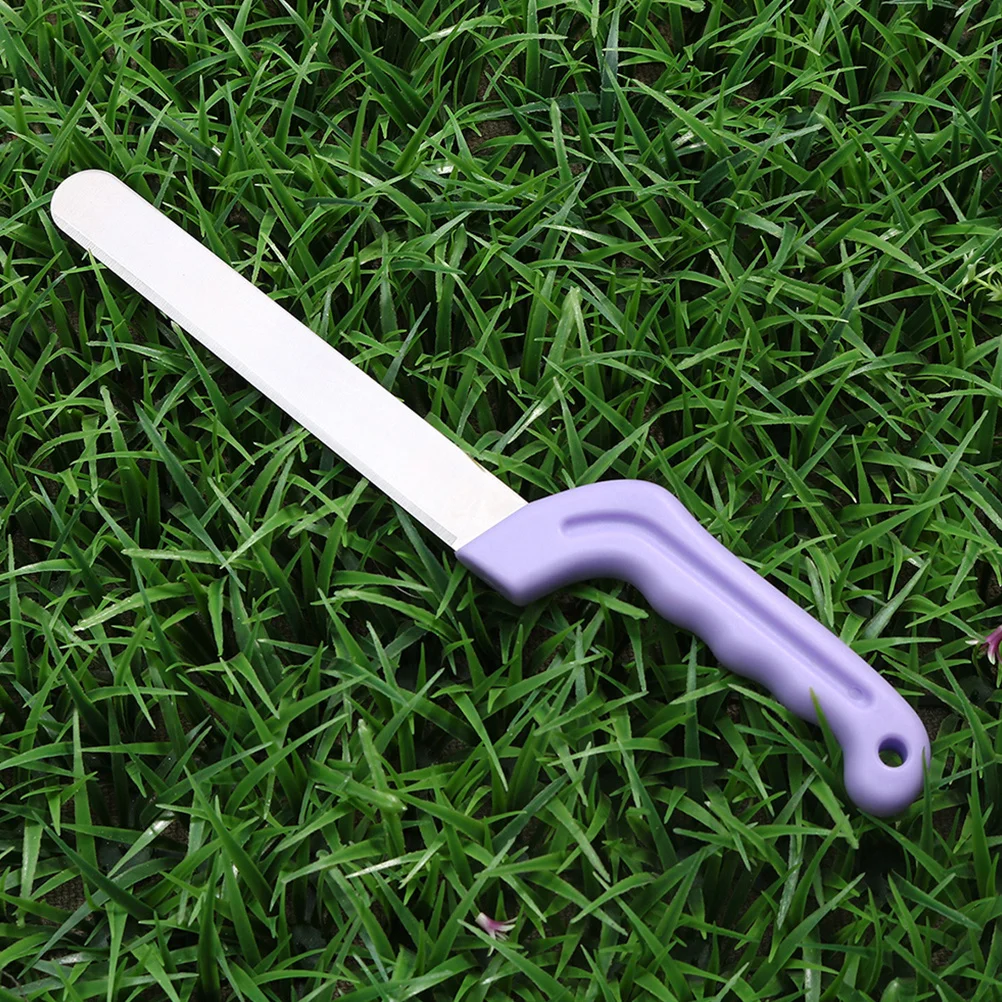 1 قطعة المهنية الفولاذ المقاوم للصدأ زهرة الطين القاطع عدم الانزلاق البلاستيك اليد متعددة الأغراض بائع الزهور أداة للكعك الفواكه حفلات الزفاف #3