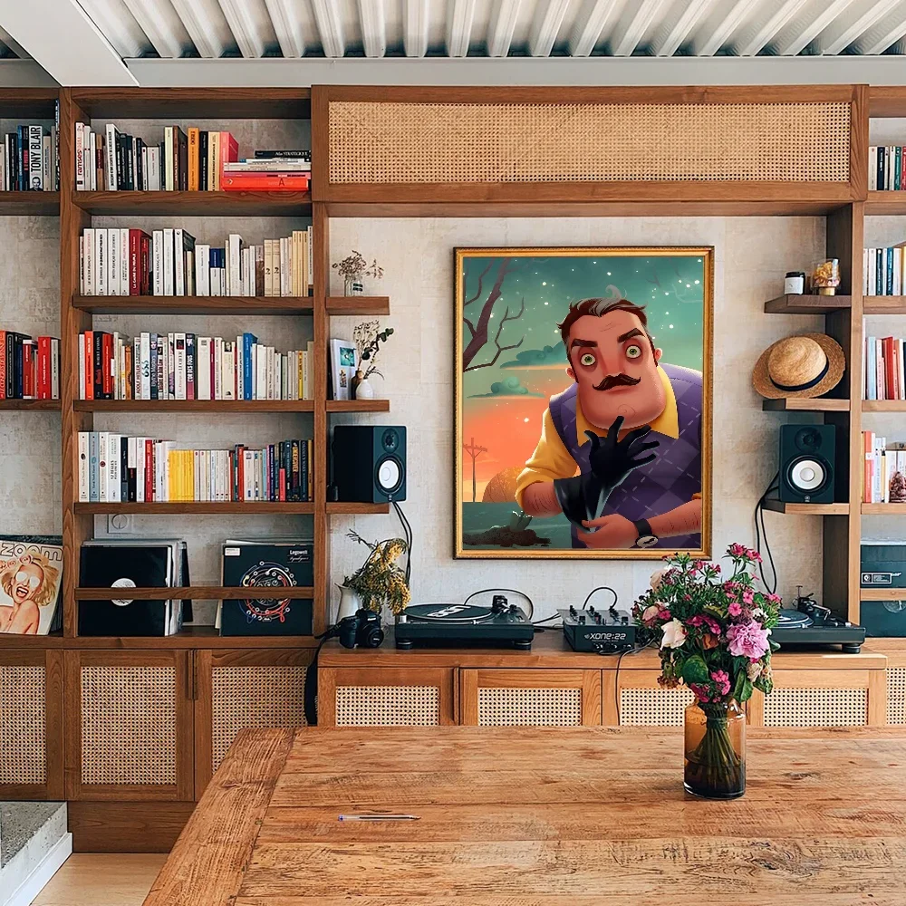 ملصقات أفلام كلاسيكية عتيقة ، لعبة هاريد ، ديكور بار ومقهى ، ديكور منزلي شمالي ، مرحبا #2