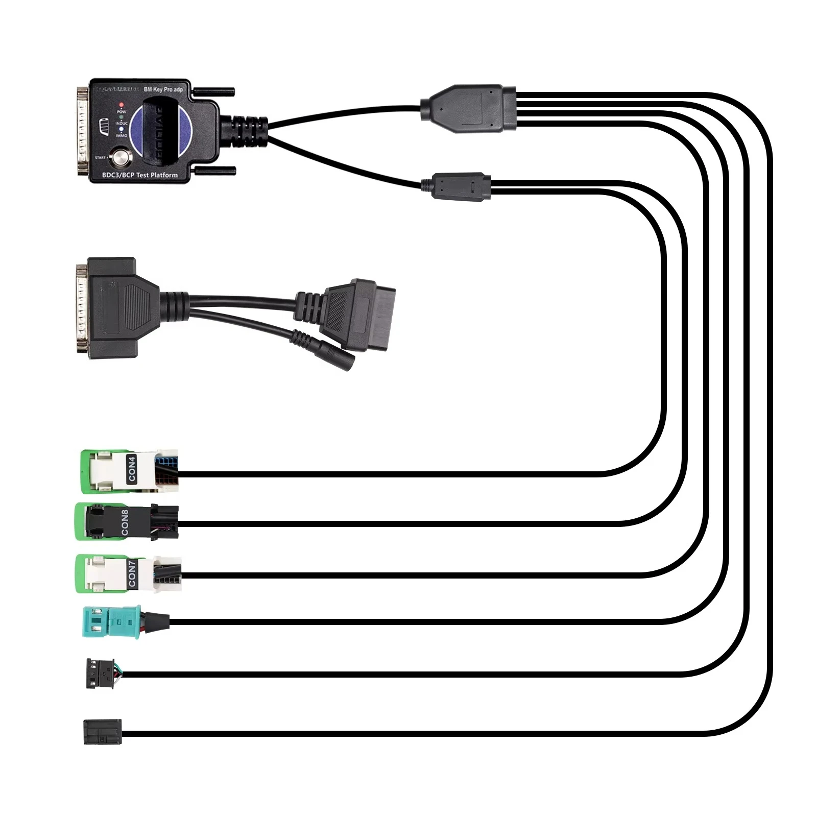 12V Automotive Diagnostic & Programming Platform with USB/Ethernet Connectivity, Supports Module Programming, Key Learning