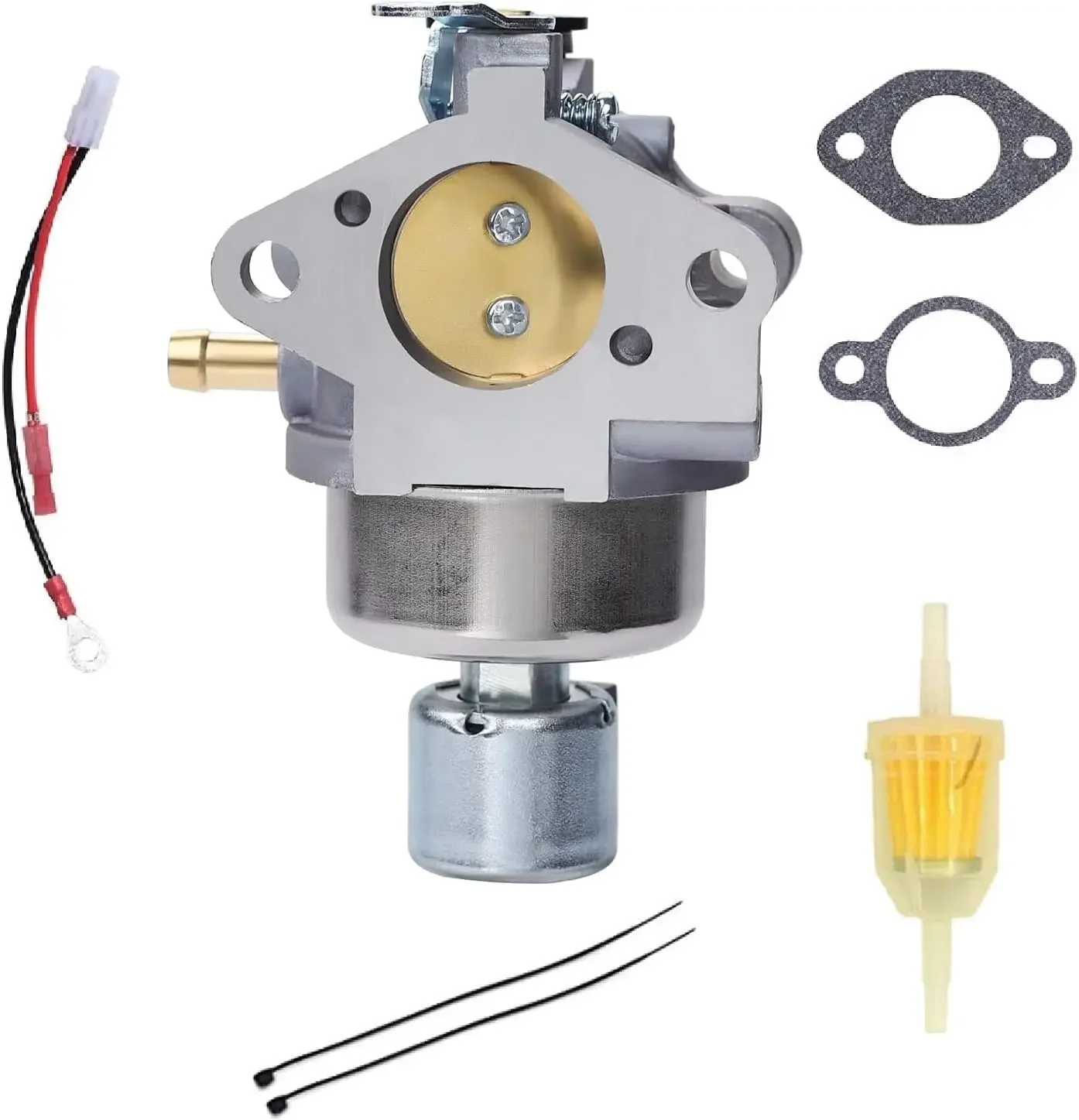 Carburateur 20 853 33-S Compatible pour Kohler Courage 18HP--22HP SV600 SV601 SV610 SV Series moteurs pièces de tracteur de tondeuse à gazon