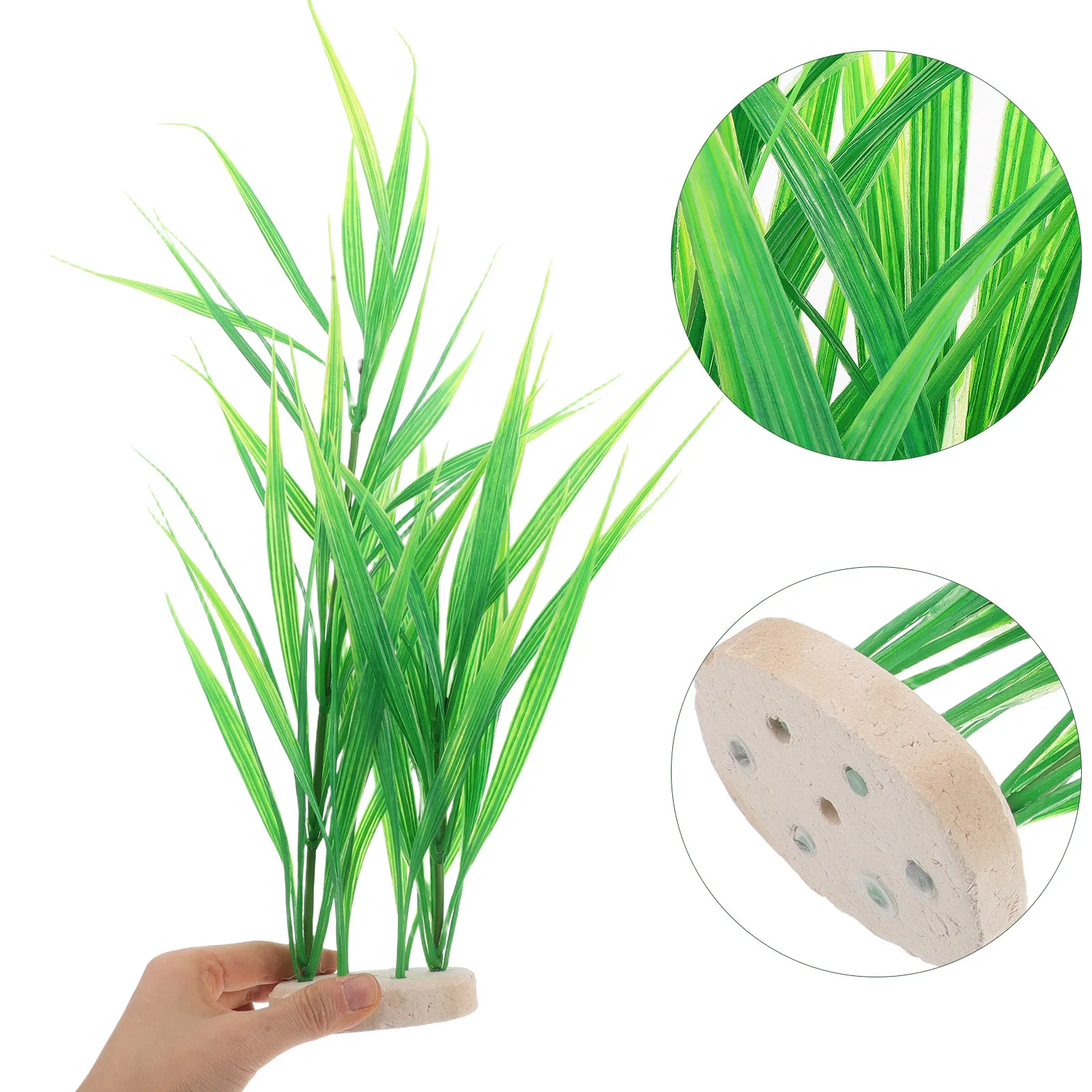 Artificial Plant Fish Tank Dec - огляд і ціна Planted Aquarium Bowl