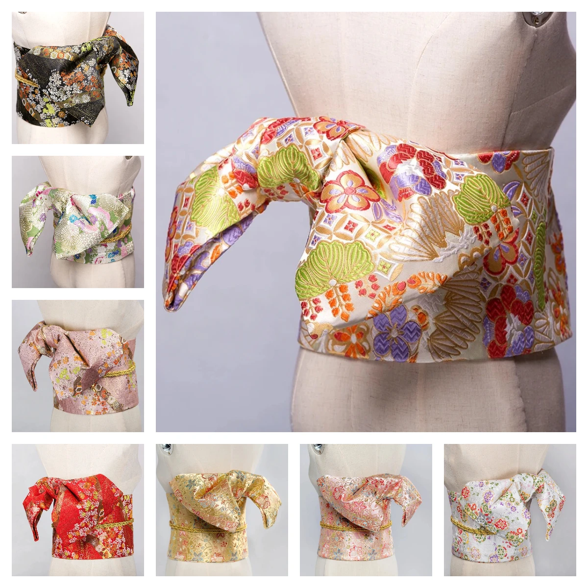 kimono-yukata-obi-belt-brocade-floral-cummerbunds-bow-knot-retro-traditional-japanese-geisha-waistband-costume-props