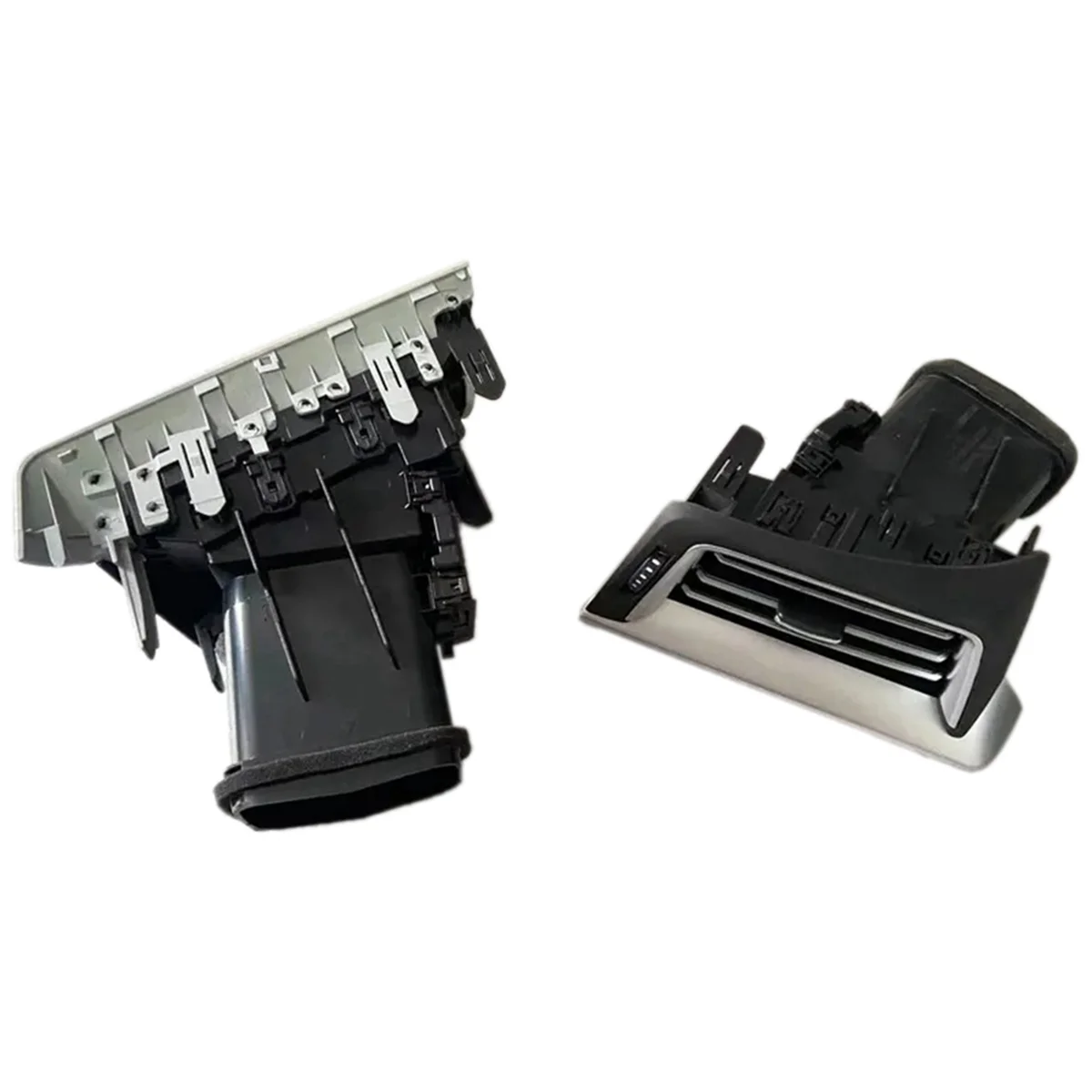 Untuk Land Cruiser LC200 2016-2022 dasbor mobil A/C kisi konsol sentral Trim ventilasi saluran udara