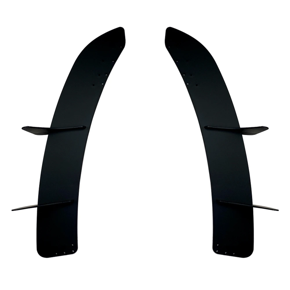 Rear Bumper Bracket Lip Shark Fin Boot Spoiler Canard Guard Tirm For Volkswagen Golf 6 R
