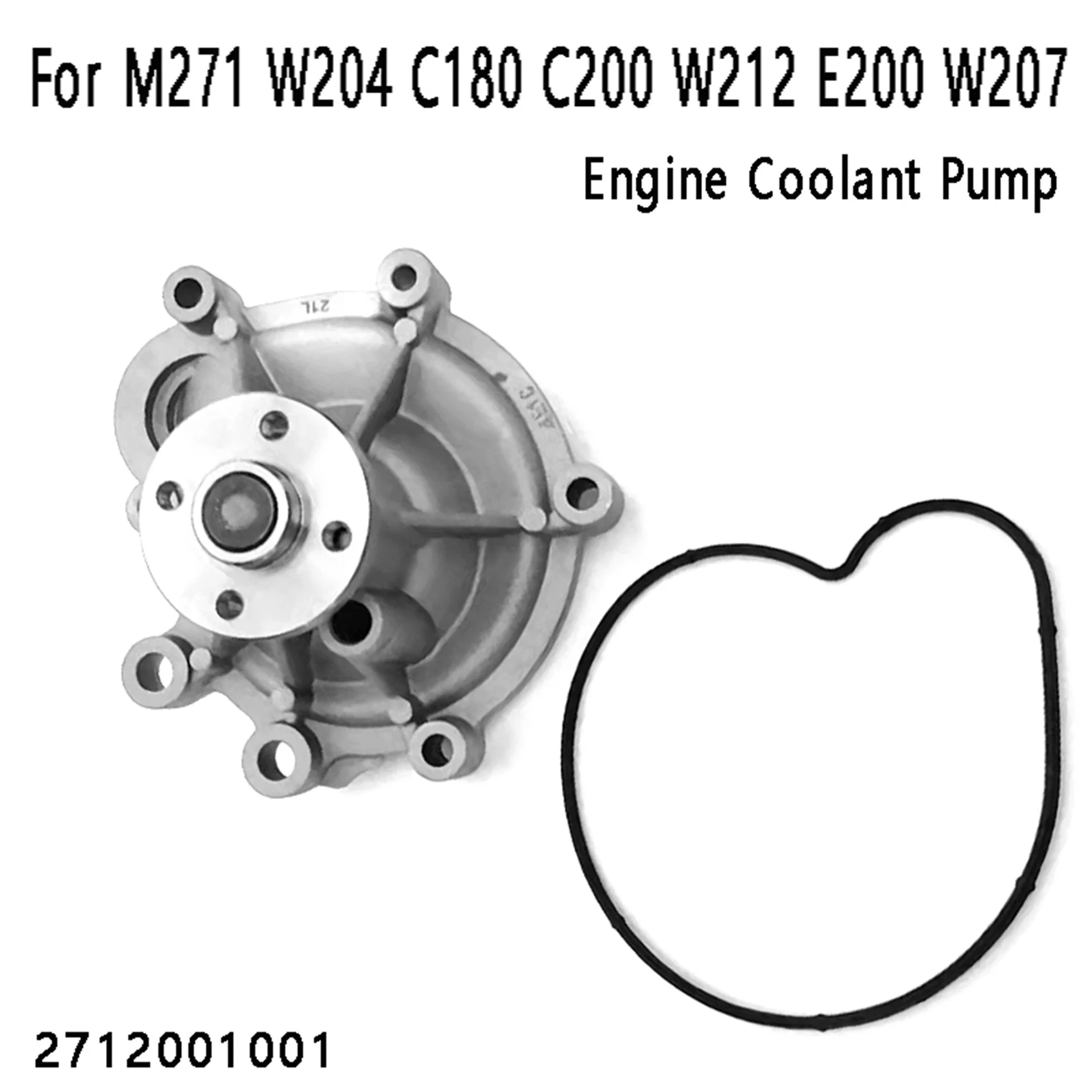 

T47C_Engine Coolant Pump Engine Water Pump 2712001001 for Mercedes-Benz