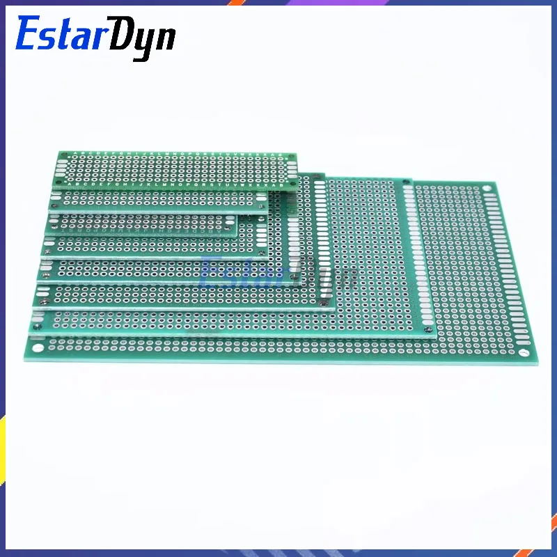 Estardyn 9x15 8x12 7x9 6x8 5x7 4x6 3x7 2x8 cm Double Side Prototype Diy Universal Printed Circuit PCB Board Protoboard  Arduino