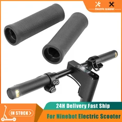 Anti-slip Rubber Handlebar Grip for Ninebot Max G2 G65 KickScooter Electric Scooter Waterproof Silicone Cover Parts