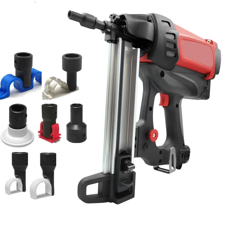 Gas Nail Gun Cordless Battery Uesd For Gas Actuated Fastening Tool Concrete Air Nail Gun Hydropower Installation