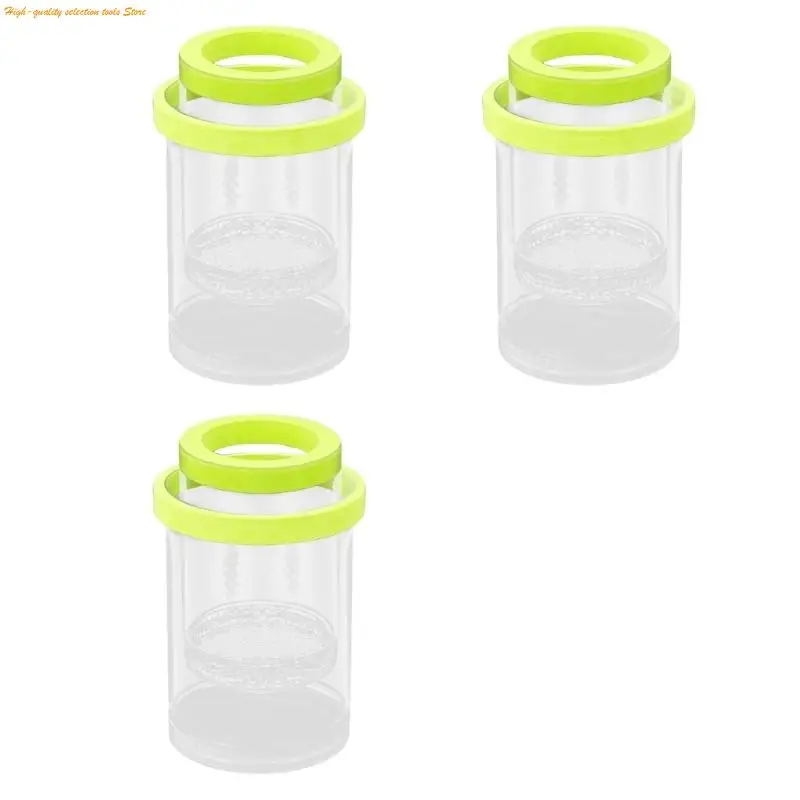 203F 3PCS Isolation Hatchery Incubator Box for Baby Fish Fries in Aquariums with Mesh Divider for Baby Fish Breeding