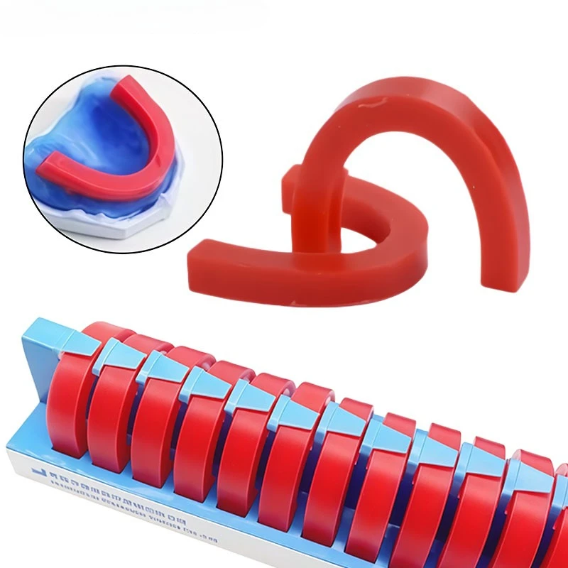 12Pcs/1Box Dental Wax Bar (Soft and Hard Wax) / U-Shaped Base Wax for Full Dentures / Dental Laboratory Supplies view 4