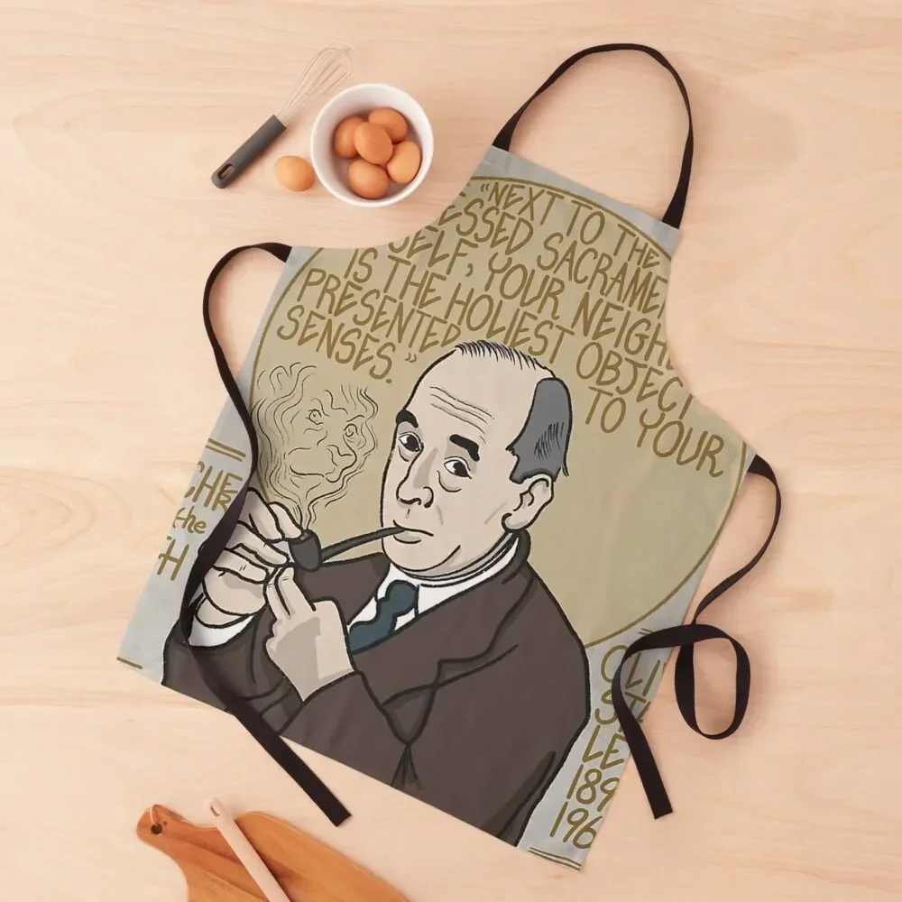 

C.S. Lewis (1898-1963) Apron Kitchen And Household Goods manicurist Kitchen Utensils Apron