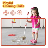 Kids Cleaning Toy Set for Toddlers Mini Broom Dustpan Mop Pretend Play Housekeeping Supplies Kits Montessori Toys Girl Boy Gifts 4