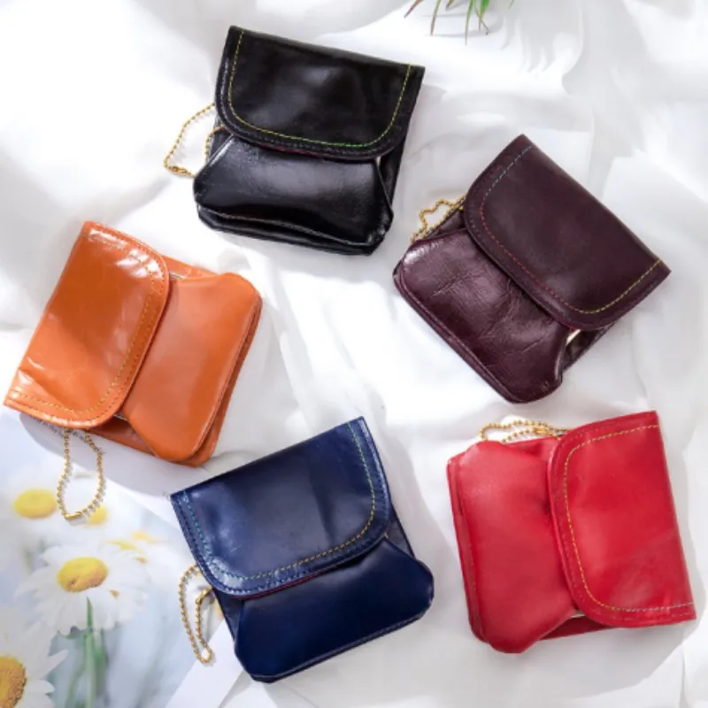Leather Wallet Coin Purse Women\'s Leather Purse Coin Bag Multifunctional Change Storage Wallets Wallets For Women Handbag