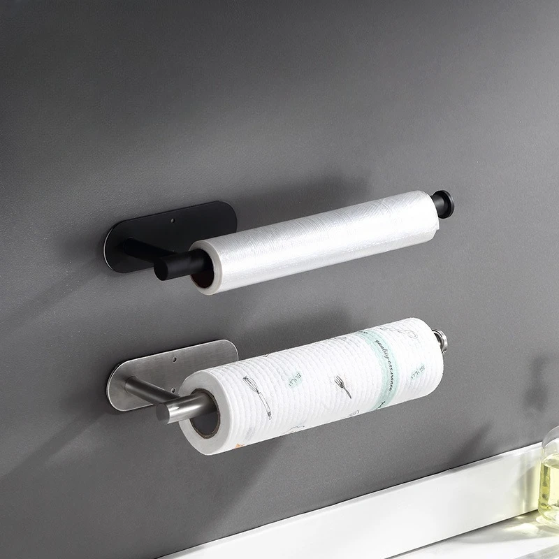 

304 Stainless Steel Bathroom Paper Towel Holder Wall Mounted Toilet Roll Holder Toilet Paper Holder Tissue Box