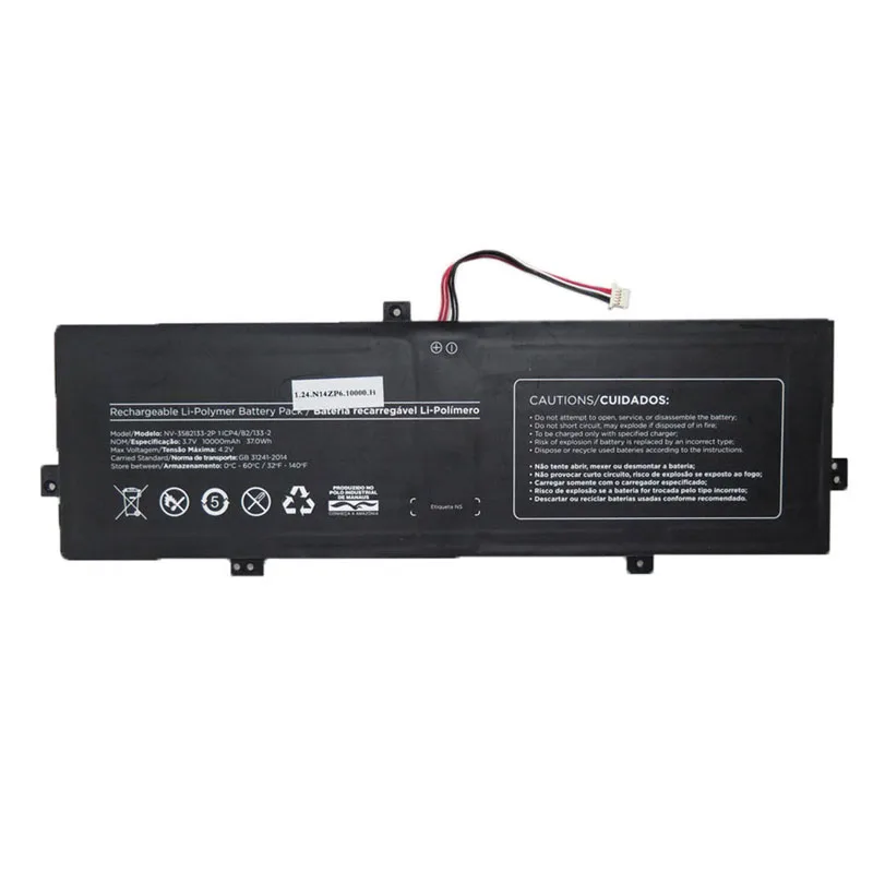 

Laptop Battery For NV-3582133-2P 3.7V 10000MAH 37WH 5PIN 5Lines New