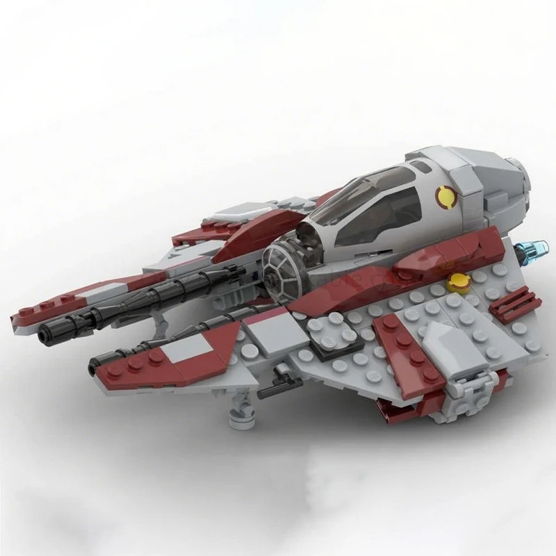 258pcs MOC Obi Wan S Eta 2 Actis Class Jədi Star Battle Model Toys Building Blocks Construction Christmas Gift Kids DIY Assemble