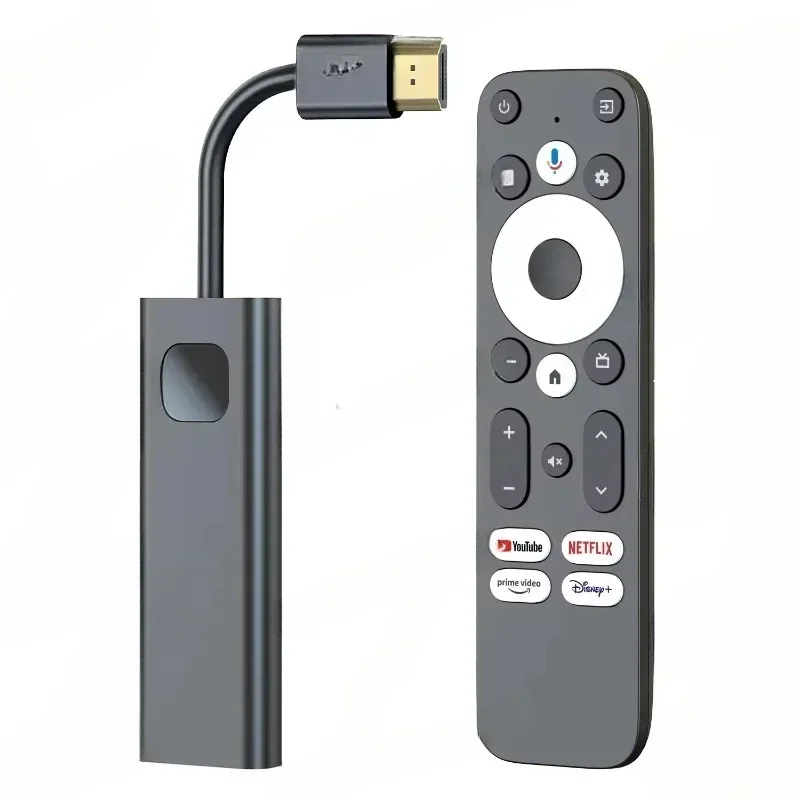 Venta caliente SalesGD1 Tv Stick Google Cast construido con TV 4K dispositivo de transmisión multimedia compatible con Wifi Dual 2,4G 5G