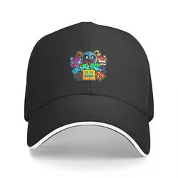 Geometry dash old school gaming Baseball Cap gentleman hat caps for women Men's Breathable Dad Hat Streetwear for Sun Protection