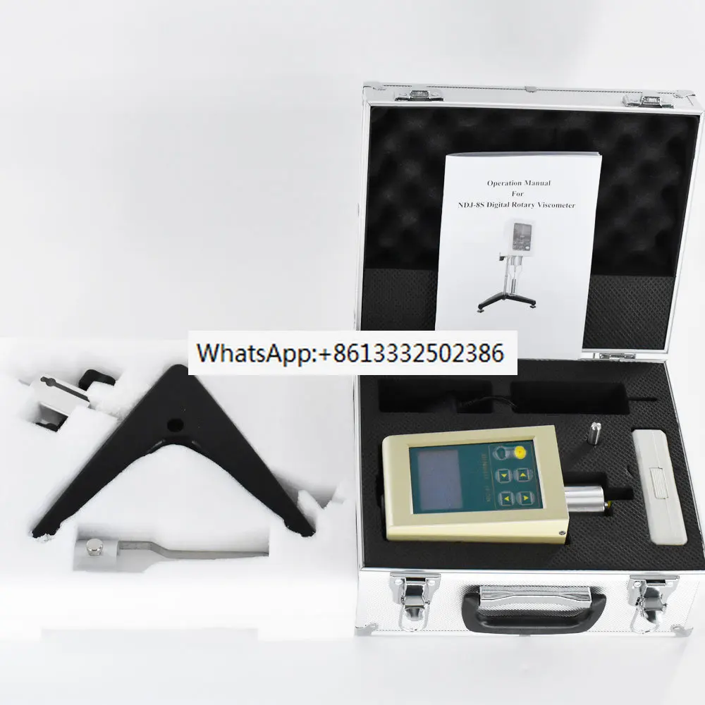 

Rotary Viscometer 1-2000000 mPa.s Digital Rotational Viscosity Tester NDJ-8S Viscosimeter