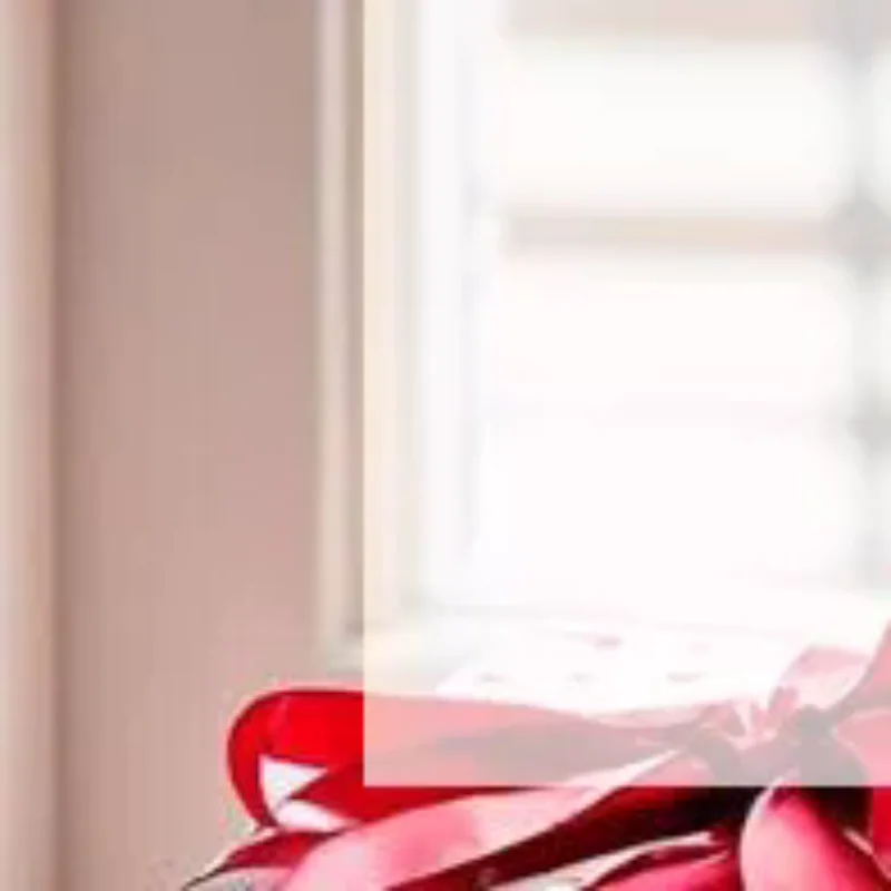 

Valentine's Day Window Clings Romantic Red Rose Heart Balloon Window Stickers Home Decorations