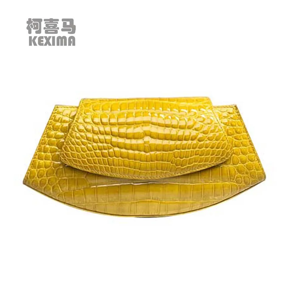 KEXIMA yongliang new  crocodile  female  Axillary bag women crocodile bag  single shoulder bag  fashion female pillow bag