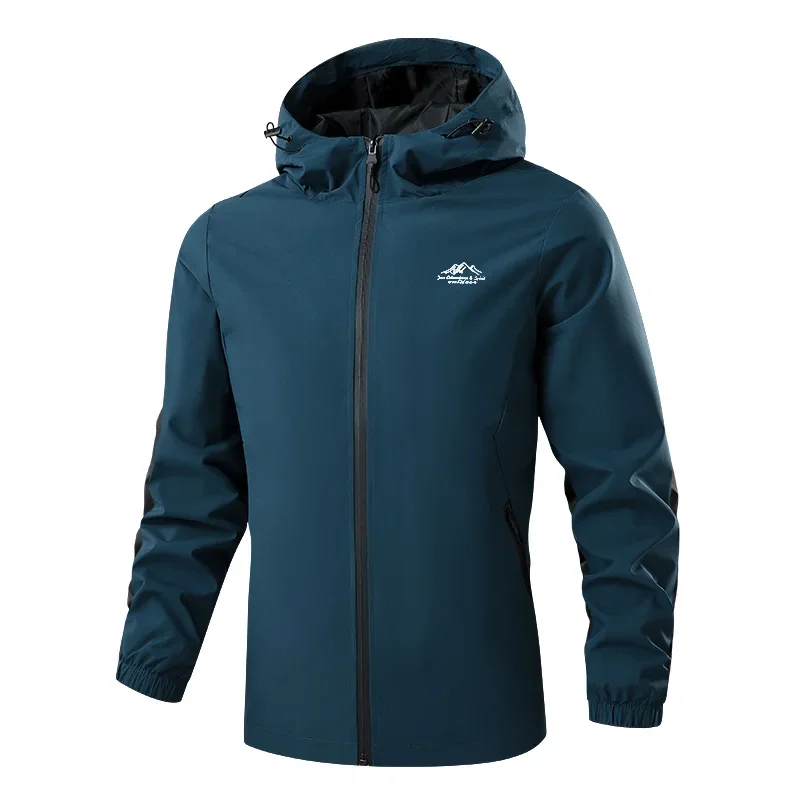 

New Autumn Jacket Men's Windproof Top Streetwear Brand Men Women Slim Hooded Jacket Trends Versatile Casual Warm Coat